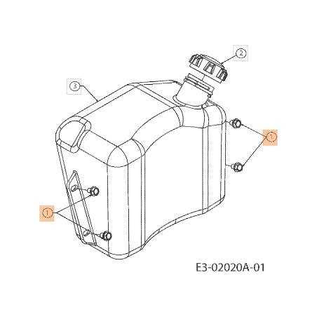 TORNILLO EMAK ORIGINAL C7100604A | NewgardenParts.com