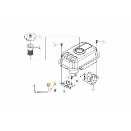 TUBO DE ACEITE ORIGINAL EMAK L66151625 | NewgardenParts.com