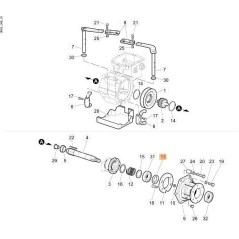 BAGUE D'ÉTANCHÉITÉ EMAK ORIGINALE YN0209720 | NewgardenParts.com