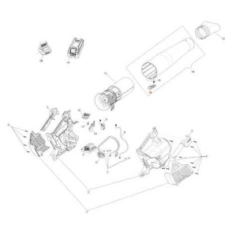 ENTRIEGELUNGSKNOPF FÜR GEBLÄSESCHLAUCH GR 2011 ORIGINAL EMAK 54360040R | NewgardenParts.com