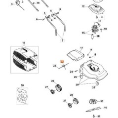 RESSORT EMAK ORIGINAL 66050017 | NewgardenParts.com