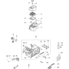 POMELLO ORIGINALE EMAK 50070034R | NewgardenParts.com