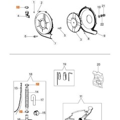 ABRAZADERA EMAK ORIGINAL 330000003 | NewgardenParts.com