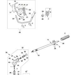 LEVA ACCELERATORE ORIGINALE EMAK 4174245CR | NewgardenParts.com