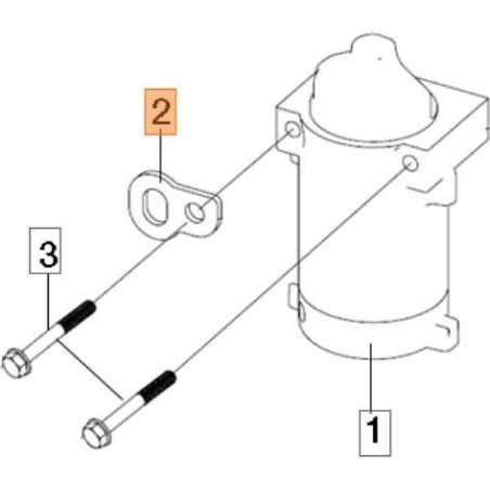 SOPORTE EMAK ORIGINAL L66151100 | NewgardenParts.com
