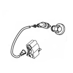 Electronic chainsaw coil models MS362 ORIGINAL STIHL 11404001309 | NewgardenParts.com
