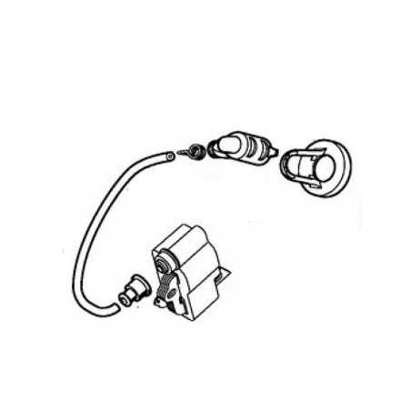 Electronic chainsaw coil models MS362 ORIGINAL STIHL 11404001309 | NewgardenParts.com