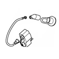 Electronic chainsaw coil models MS362 ORIGINAL STIHL 11404004717 | NewgardenParts.com