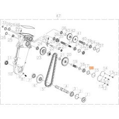 DOUILLE EMAK ORIGINALE L66151255 | NewgardenParts.com