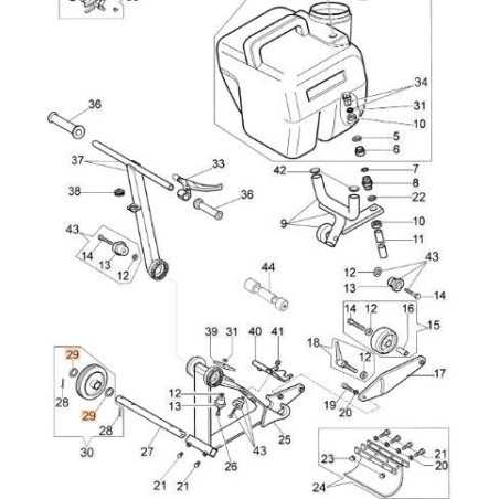 RONDELLE EMAK ORIGINALE 3916020 | NewgardenParts.com