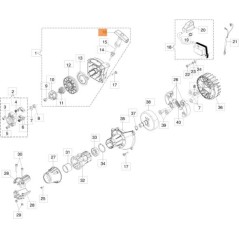 IMPUGNATURA AVVIAMENTO ORIGINALE EMAK 61330272R | NewgardenParts.com