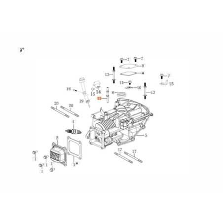 ORIGINAL STUD EMAK L66151527 | NewgardenParts.com
