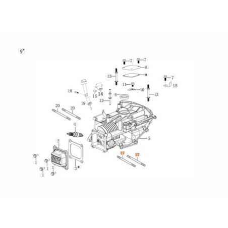 ORIGINAL STUD EMAK L66151532 | NewgardenParts.com