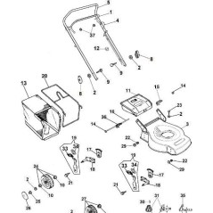ORIGINAL EMAK 4119013AR CLAMPING HANDLE | NewgardenParts.com