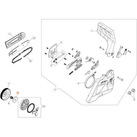 ROND.TRANC.D.8X34X2,5 BRU ORIGINAL EMAK 50330035R | NewgardenParts.com