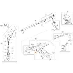 LEVIER D'ACCÉLÉRATEUR EMAK ORIGINAL 61400158R | NewgardenParts.com
