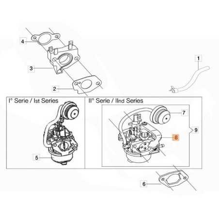 LEVA ORIGINALE EMAK L66150696 | NewgardenParts.com