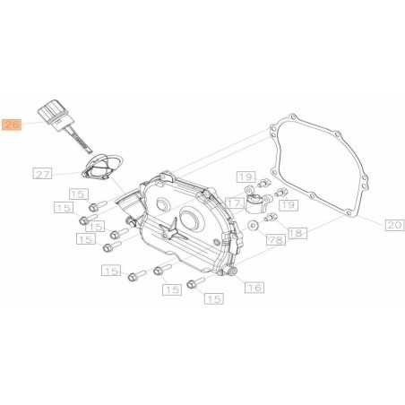TAPPO OLIO ORIGINALE EMAK L66152496 | NewgardenParts.com