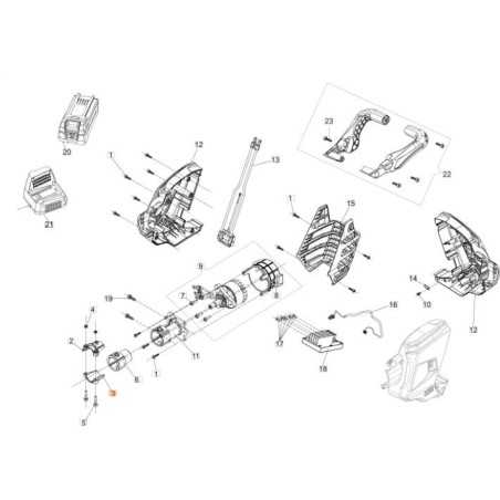 UNTERE FLIESEN-GETRIEBESCHLAUCHBEFESTIGUNG D.26 ORIGINAL EMAK 54310023R | NewgardenParts.com