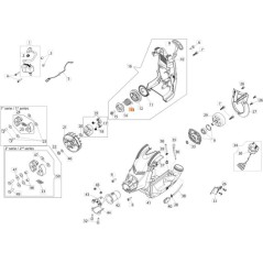 RESSORT D'AMORTISSEUR POULIE DE DÉMARREUR D.2.2 DE.24.2 SP.7.5 TORS ORIGINAL EMAK 61370237R