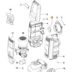 KIT AVVOLGITUBO ORIGINALE EMAK CH06020064 | NewgardenParts.com