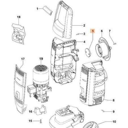 KIT DE CARRETE DE MANGUERA EMAK ORIGINAL CH06020064 | NewgardenParts.com