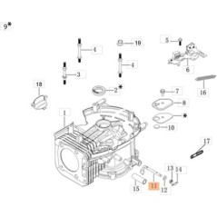 ARBRE DE RÉGULATEUR EMAK ORIGINAL L66151587 | NewgardenParts.com