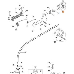 PIN KIT + CUP SPRING + ORIGINAL EMAK SHIM RING 61370257 | NewgardenParts.com