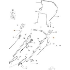 BOUTON EMAK ORIGINAL 8203419R | NewgardenParts.com