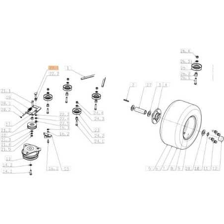 TORNILLO ORIGINAL EMAK SGN309203528 | NewgardenParts.com