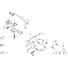 TORNILLO ORIGINAL EMAK YN6357200 | NewgardenParts.com