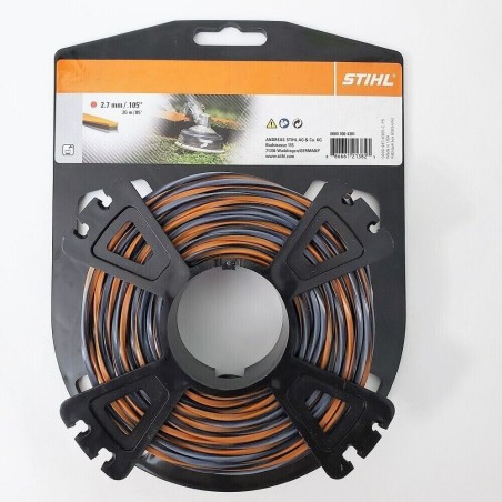 Bobina filo hi-tech a croce STIHL diametro 2.7 mm decespugliatore | NewgardenParts.com