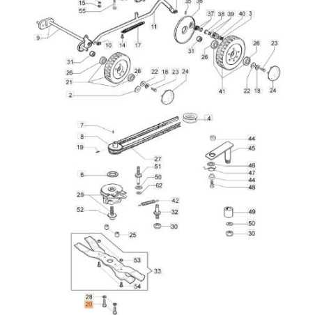 TORNILLO ORIGINAL EMAK YN6335900 | NewgardenParts.com