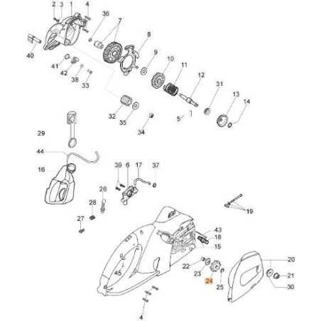 PIGNONE ORIGINALE EMAK 51020100R | NewgardenParts.com
