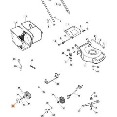 COPRIRUOTA D.202 BI (RAL 9010) (D.152) ORIGINALE EMAK 66030145R