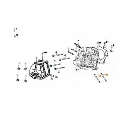 ORIGINAL STUD EMAK L66151849 | NewgardenParts.com