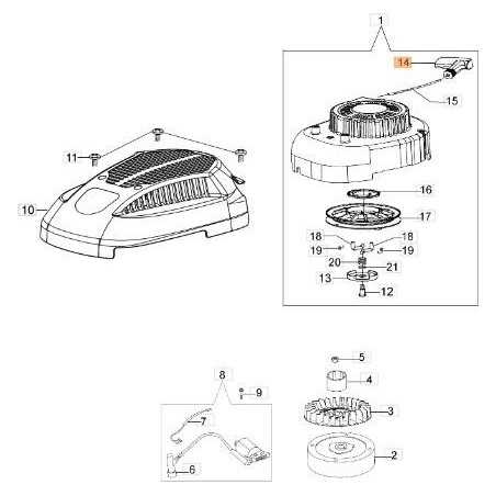 MANIJA DE ARRANQUE ORIGINAL EMAK L66150270 | NewgardenParts.com