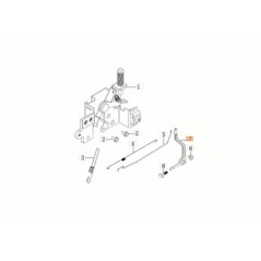 LEVA DI COMANDO ORIGINALE EMAK L66151614 | NewgardenParts.com