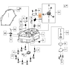 ORIGINAL EMAK FILTERABDECKUNG L66151043 | NewgardenParts.com