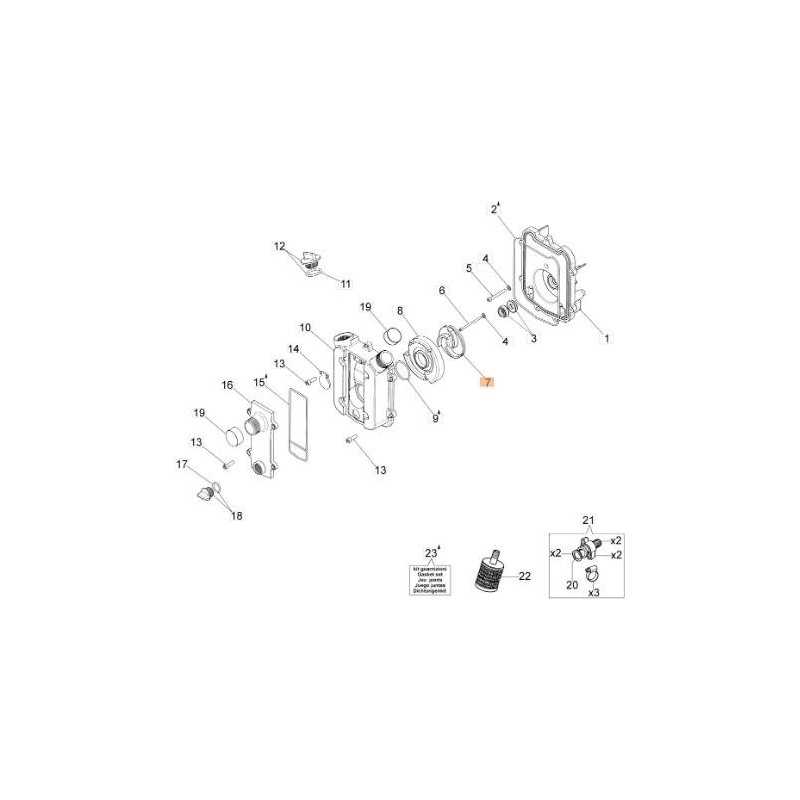 ROUE D.71 N°3 PALES POUR MTP ORIGINAL EMAK 55020014R