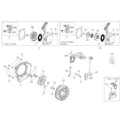 ORIGINAL STARTERRIEMENSCHEIBE EMAK 61450229AR | NewgardenParts.com