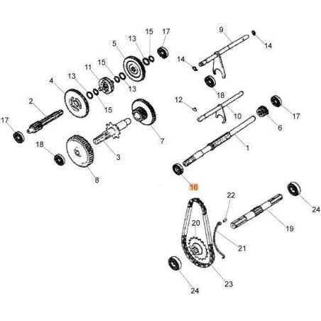 PILLOW. 17X35X10 6003 ORIGINAL EMAK YN1258010 | NewgardenParts.com