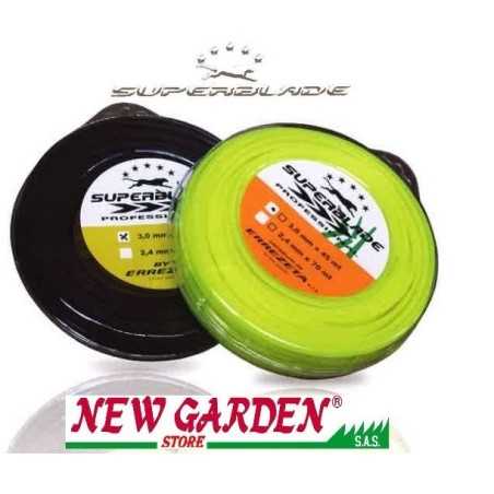 Bürstendrahtspule gelb 270206 Durchmesser rund 2,4 mm 15 Meter | NewgardenParts.com