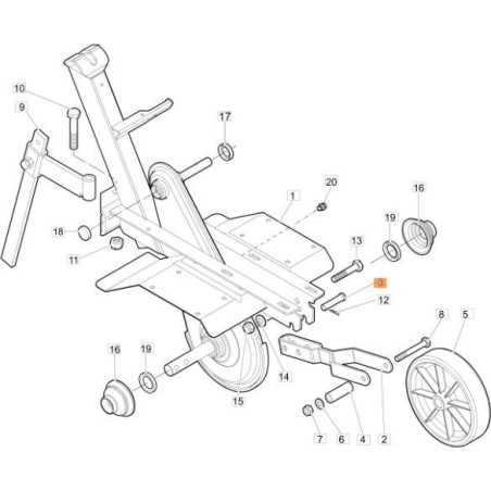 PERNO ORIGINALE EMAK F1231668 | NewgardenParts.com