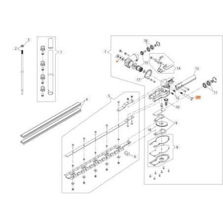 SHAFT KIT WITH ORIGINAL SEAL EMAK BF000154 | NewgardenParts.com