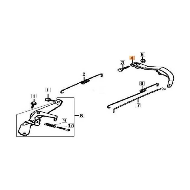 ORIGINAL REGULATOR ROD EMAK L66152153