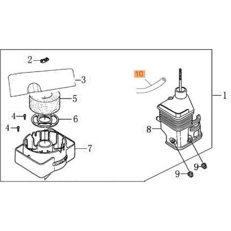 TUYAU DE RENIFLARD EMAK ORIGINAL L66150473 | NewgardenParts.com