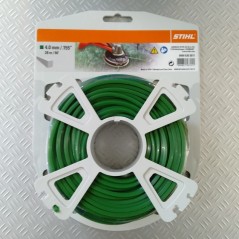 Bobina filo quadrato colore verde scuro STIHL diametro 4.0 mm decespugliatore | NewgardenParts.com