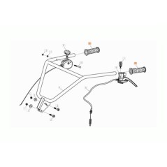 MANOPOLA ORIGINALE EMAK L66150951 | NewgardenParts.com