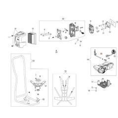 GRUPPO TUBI SERBATOIO (BCH 50/40) ORIGINALE EMAK 61510127R